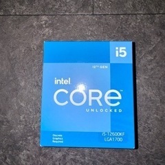 [使用期間極少] Intel CPU core i5 12600KF BOX