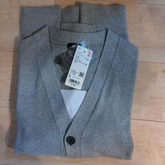 【新品】【値下げ】UNIQLO（ウォッシャブルミラノリブVネック...