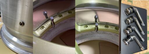 【貴重】Longchamp ロンシャン 18インチ 8.5J 9.5J 114.3×5H 深リム