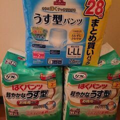おとな用おむつ、履くパンツ 大きいサイズ