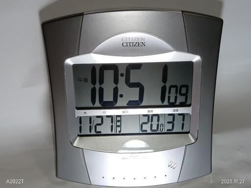 CITIZEN　電波掛け時計お譲り致します