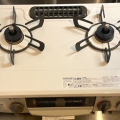 魚焼きグリル未使用！2口ガスコンロ