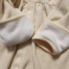 フリース2wayロンパース♡アウターもこもこ60センチの画像