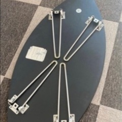 折り畳み　ひし形　ローテーブルの画像