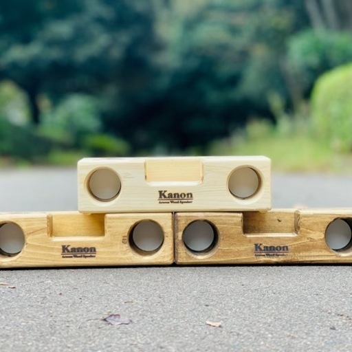 アロマウッドスピーカー/世界初無電源アロマスピーカー