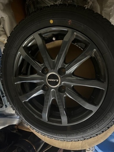 155/65R14ホイールセットスタットレスタイヤ4本4穴