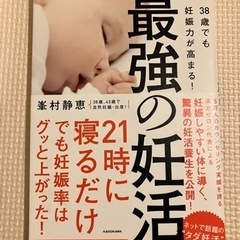 「38歳でも妊娠力が高まる!最強の妊活」