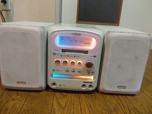 Victor・JVC UX-Q10-PMDミニコンポ中古動作確認済み。