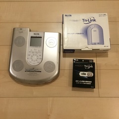 タニタ　Tn-Link 体組成計インナースキャン&歩数計&レシーバー