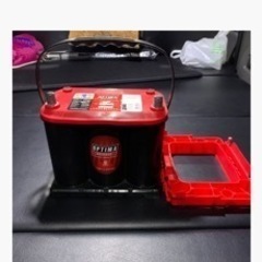 オプティマ　バッテリー　レッドトップ　ハイトアタプター付き　10...