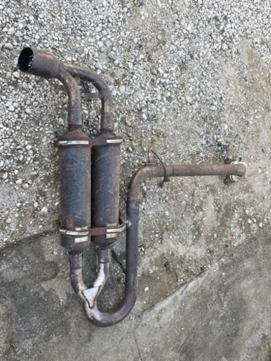 TRDマフラー　車種不明　ジャンク