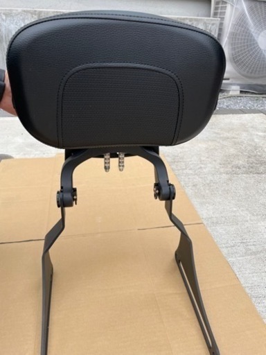美品　ハーレー純正　可変型バックレスト
