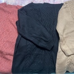ニットワンピース