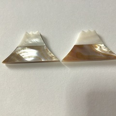 （中古）富士山箸置き（ベトナム製、貝）✖️2個