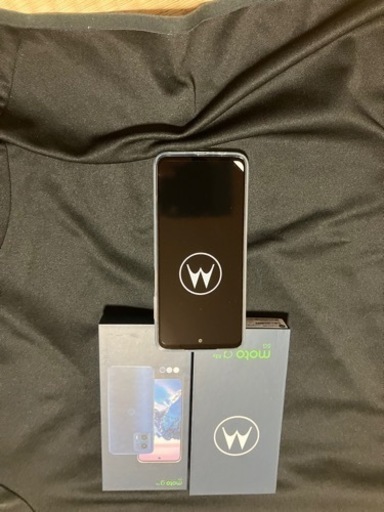 新品未使用　Android moto g 5g