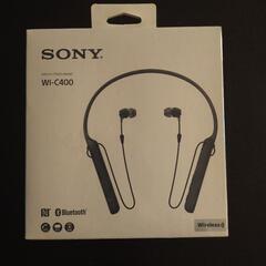  [新品]SONY ワイヤレスイヤホン WI-C400