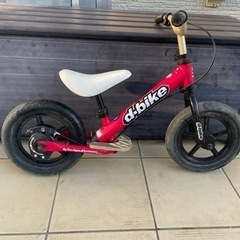 d bike 赤　ブレーキ付きの画像