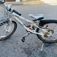ルイガノ　子供用自転車　白