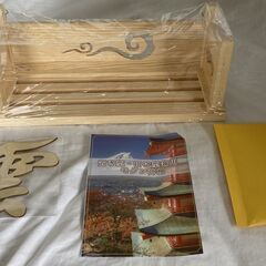 ☆神棚 御札立て 瑞氣祥雲神棚+雲板◆壁掛け・直置き兼用の画像