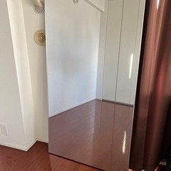 割れない鏡　軽量　150*80 床置き吊り下げ共に可能