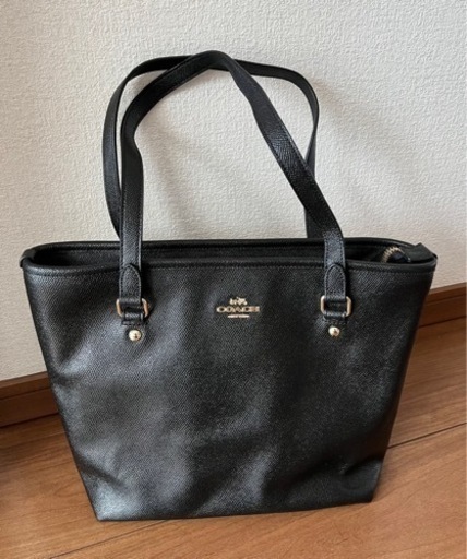 美品✨コーチCOACH トートバッグ　ブラック