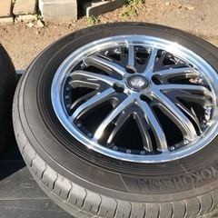 エンケイのタイヤ&ホイール　15インチ5.5j DW871 ENKEIーDの画像