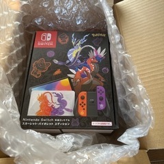 Nintendo Switch（有機ELモデル）スカーレット・バ...