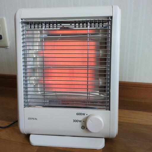 決まりました。電気ストーブ