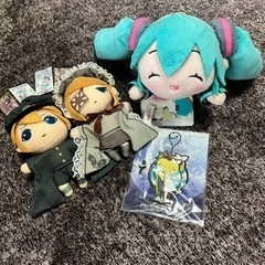 ボカロぬいぐるみ　(リン・レン・ミク)