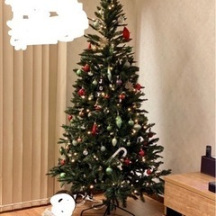 決まりました！クリスマスツリー 210cmの画像