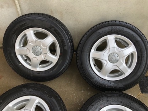 12インチアルミホイール　スタッドレス　145/80r12 LT