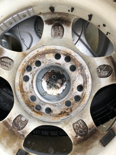 12インチアルミホイール　スタッドレス　145/80r12 LT