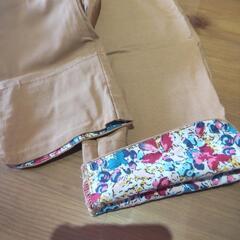 (34)100cm 美品 3can4on 花柄ﾎﾟｲﾝﾄパンツの画像