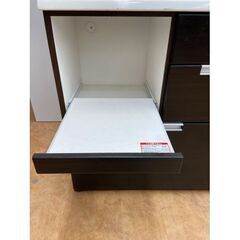 キッチン木製食器棚 2 枚のドア付きの画像