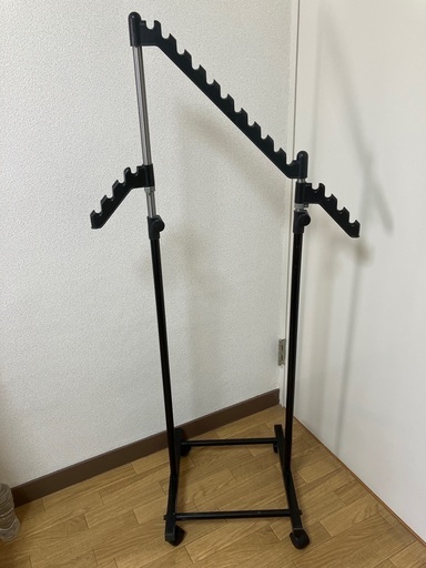 キャスター付き洋服ハンガーラック