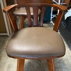 回転 ダイニングチェア ロータイプ　※倉庫商品