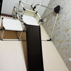 美品　3段ジャングルジム　鉄棒　ぶらんこ　滑り台　野中製作所　お...