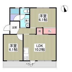 💙💙フリーレント1ヶ月付き😍敷礼０！《2LDK》土浦市🐻土浦駅か...