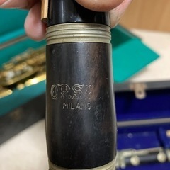 ジャンク品　アルトサックスとクラリネットの画像