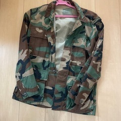 迷彩ジャケット　薄手羽織り