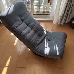 家具 回転式リクライニングソファ 1人用ソファの画像
