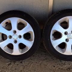 165/55/14 タイヤ＋スズキホイール４本セットの画像