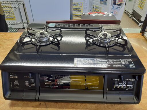 安心の分解洗浄済パロマ ガステーブル Everychef PA–370WA-L 都市ガス用　保証有り【愛千130】