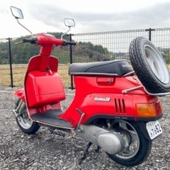 【売約済み】希少 ジェンマ50 50cc 80年代 鉄スクーター 実働 整備済みの画像