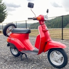 【売約済み】希少 ジェンマ50 50cc 80年代 鉄スクーター 実働 整備済みの画像