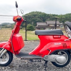 【売約済み】希少 ジェンマ50 50cc 80年代 鉄スクーター 実働 整備済みの画像