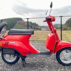 【売約済み】希少 ジェンマ50 50cc 80年代 鉄スクーター 実働 整備済みの画像