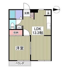 💙💙フリーレント1ヶ月付き😍敷礼０！《1LDK》本庄市🐻本庄駅か...