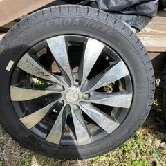 最終値下げ。19年製215/55r17スタッドレスタイヤホイールセット