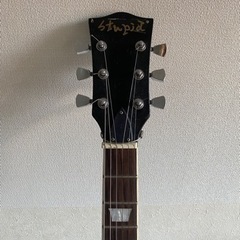 エレキギター レスポールスタンダード イエローハート柄の画像